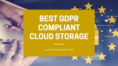 gdpr compliant cloud storage